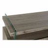 Credenza DKD Home Decor   Naturale Vetro Temperato Legno MDF 120 x 44 x 120 cm