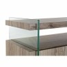 Credenza DKD Home Decor   Naturale Vetro Temperato Legno MDF 120 x 44 x 120 cm