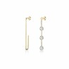 Orecchini Donna Rosefield JALPEG-J182 Acciaio inossidabile 2 cm