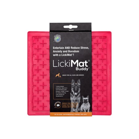 Ciotola per cani Lickimat Rosa TPR