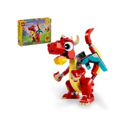 Set di Costruzioni Lego 31145 DRAGÓN ROJO Multicolore 149 Pezzi