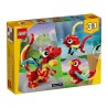 Set di Costruzioni Lego 31145 DRAGÓN ROJO Multicolore 149 Pezzi