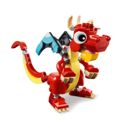 Set di Costruzioni Lego 31145 DRAGÓN ROJO Multicolore 149 Pezzi