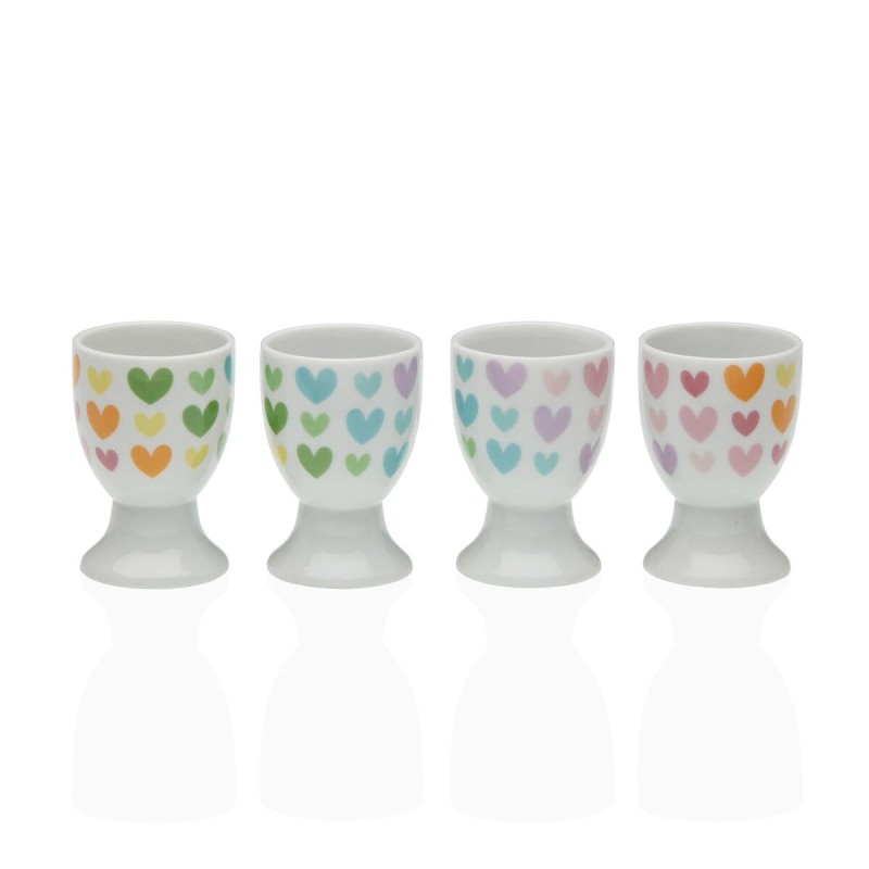 Set di Ciotole Versa Porcellana 4,5 x 6,5 x 4,5 cm 4 Pezzi