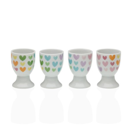 Set di Ciotole Versa Porcellana 4,5 x 6,5 x 4,5 cm 4 Pezzi