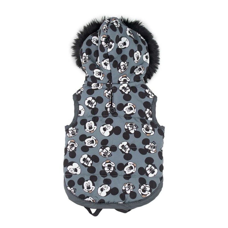 Cappotto per Cani Mickey Mouse Grigio Cappotto per Cani Mickey Mouse Grigio