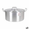 Casseruola con coperchio Alluminio 43 x 36 x 16 cm (3 Unità)