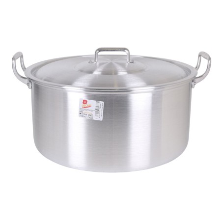 Casseruola con coperchio Alluminio 45 x 39 x 22 cm (2 Unità)
