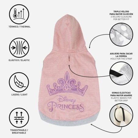 Felpa per Cani Disney Princess Princess XS