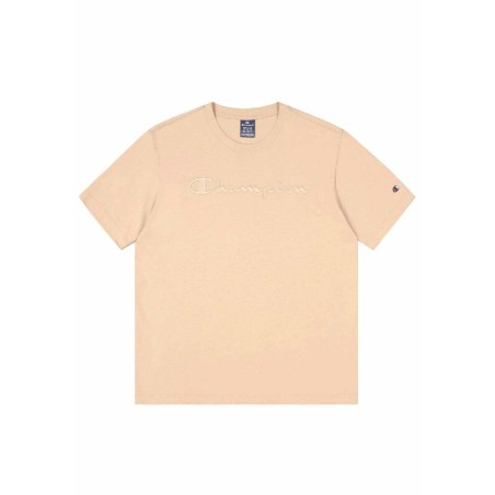 Maglia a Maniche Corte Uomo Champion 220273 NATL Beige