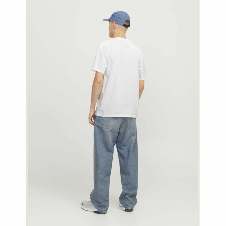 Maglia a Maniche Corte Uomo Jack & Jones JCOTARMAC CAMO FRONT TEE 12273239 Bianco