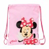 Zainetto con Cordini Minnie Mouse Naive Rosa 26 x 34 x 1 cm