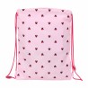 Zainetto con Cordini Minnie Mouse Naive Rosa 26 x 34 x 1 cm