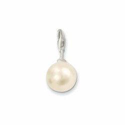 Charm da Donna Thomas Sabo 0082-028-14 Bianco 25 mm
