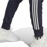 Pantalone Lungo Sportivo Adidas M 3S Ft Tc Nero Blu scuro Uomo