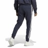 Pantalone Lungo Sportivo Adidas M 3S Ft Tc Nero Blu scuro Uomo