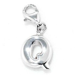 Perlina Donna Xenox CHARM_Q Argentato 1 cm