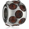 Perlina Donna Morellato SCZ44 Rosso 1 cm