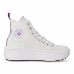 Scarpe da Tennis Casual Uomo Converse CHUCK TAYLOR ALL STAR MOVE LIFT AO3667C Bianco