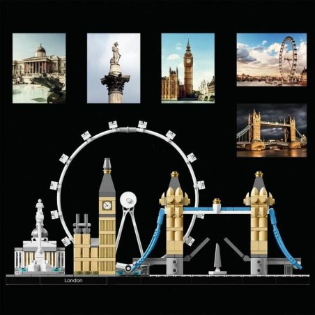 Set di Costruzioni Lego Architecture 21034 London Multicolore (1 Unità)