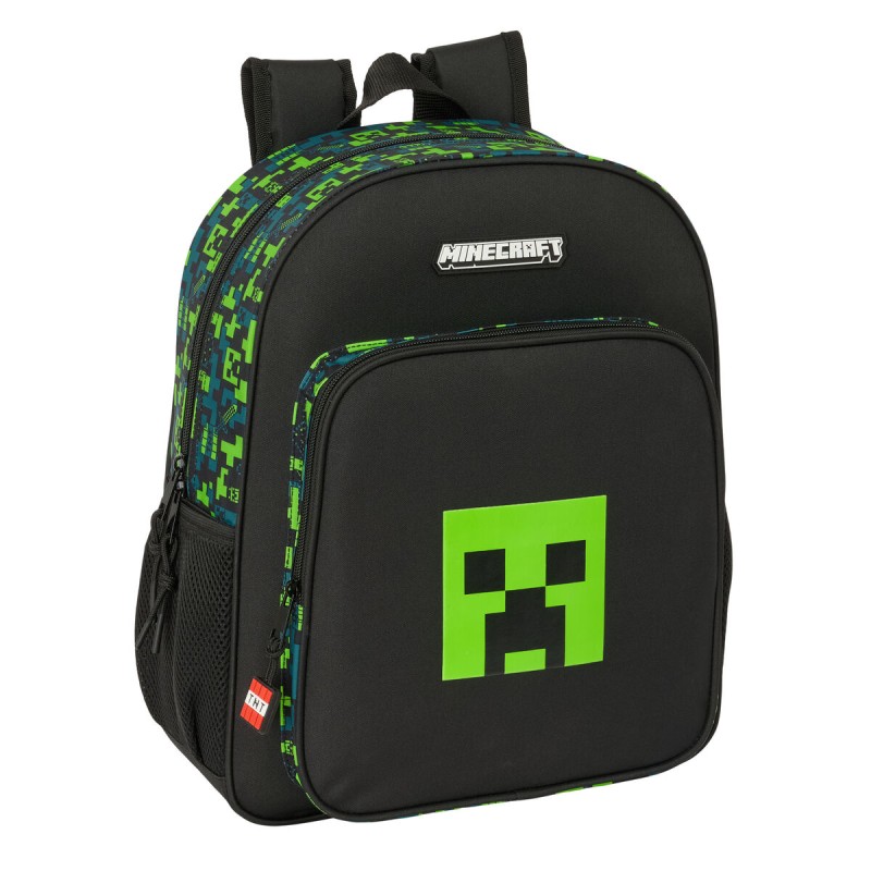 Zaino Scuola Minecraft Tnt Multicolore 32 x 38 x 12 cm