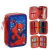 Astuccio Spider-Man Azzurro 12,5 x 6,5 x 19,5 cm
