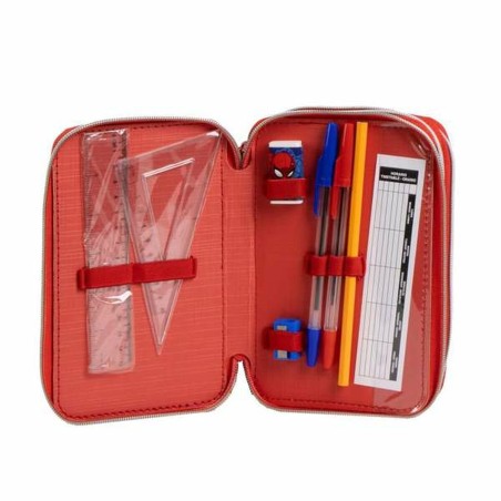 Astuccio Spider-Man Azzurro 12,5 x 6,5 x 19,5 cm