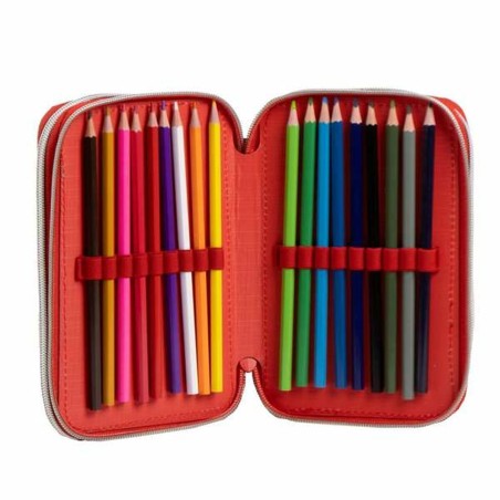 Astuccio Spider-Man Azzurro 12,5 x 6,5 x 19,5 cm