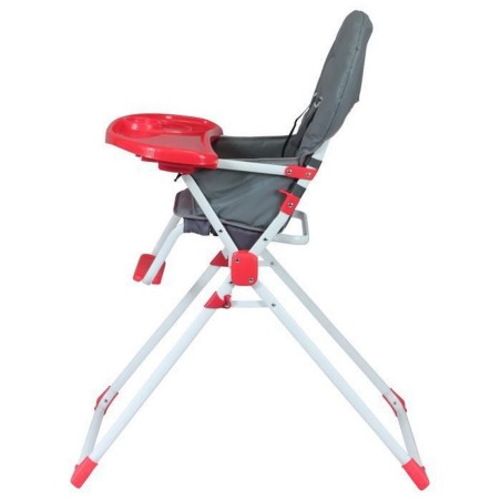 Seggiolone Bambisol Rosso Grigio PVC 6 - 36 Mesi
