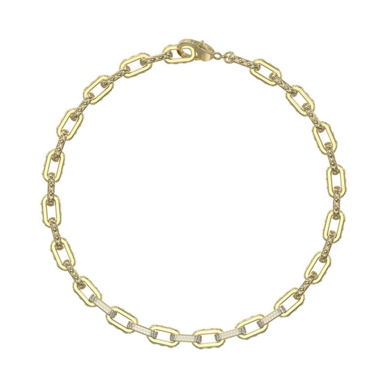 Bracciale Donna Guess JUBN04577JWYGT-U Dorato