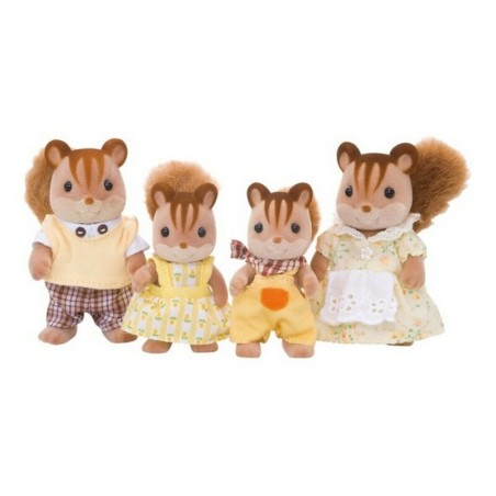 Set di Pupazzi   Sylvanian Families 4172 Family Ecureuil Roux