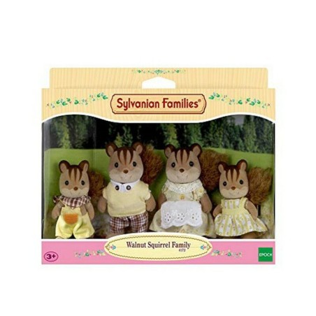Set di Pupazzi   Sylvanian Families 4172 Family Ecureuil Roux