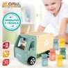 Camion della Spazzatura Woomax Giocattolo 8 Pezzi 24 x 15 x 13,5 cm (4 Unità)