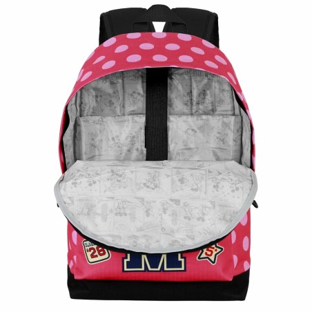Zaino Scuola Minnie Mouse Rosa 31 x 18 x 44 cm