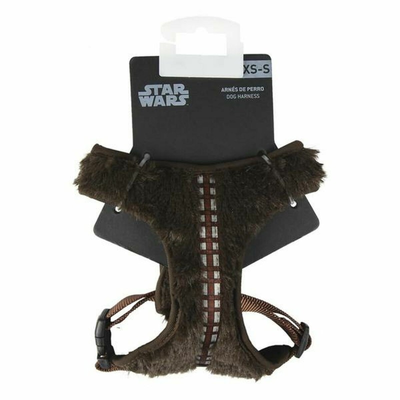 Imbracatura per Cani Star Wars Chewbacca Marrone M/L Imbracatura per Cani Star Wars Chewbacca Marrone M/L