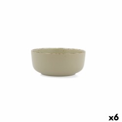 Ciotola per Aperitivi Quid Duna Verde Ceramica 15 x 15 cm (6 Unità)