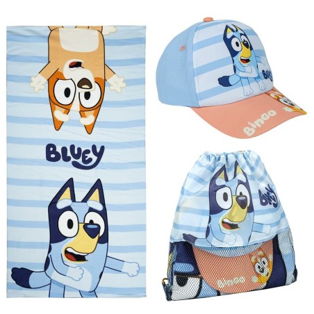 Set estivo per bambini Bluey Azzurro 3 Pezzi