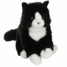 Peluche Gipsy Gatto Nero/Bianco