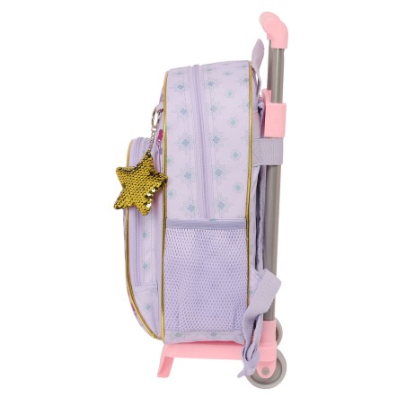 Trolley per la Scuola Wish Lilla 28 x 34 x 10 cm
