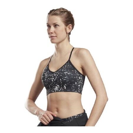 Reggiseno Sportivo Reebok Workout Ready Nero