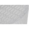 Poggiapiedi DKD Home Decor Poliestere Blu cielo Spugna Legno MDF (55 x 55 x 35 cm)