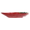 Piatto Home ESPRIT Rosso Gres 23,5 x 18 x 4,5 cm