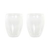 Set di Bicchieri DKD Home Decor Trasparente Cristallo Vetro Borosilicato 380 ml 2 Pezzi
