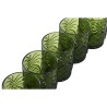 Set di Bicchieri Home ESPRIT Verde Cristallo Con rilievo 300 ml (6 Unità)