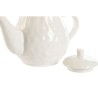Teiera Home ESPRIT Bianco Marrone Porcellana 1 L