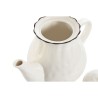 Teiera Home ESPRIT Bianco Marrone Porcellana 1 L