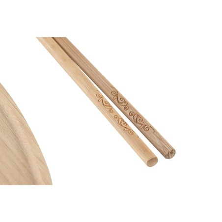 Set per Sushi DKD Home Decor 8 x 5 x 2 cm Ceramica Naturale Bianco Orientale