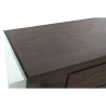 Credenza DKD Home Decor Marrone Trasparente Cristallo Legno di noce Legno MDF 160 x 45 x 80 cm