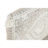 Poltrona DKD Home Decor Bianco Beige 90 x 56 x 15 cm