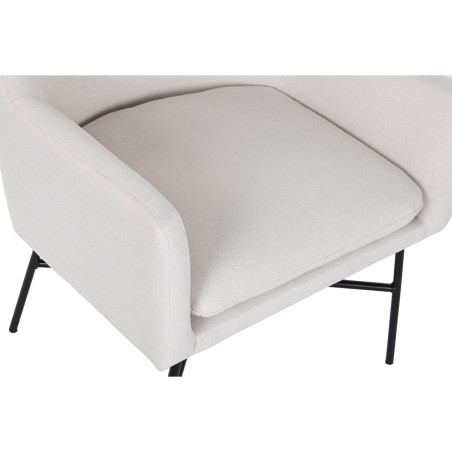 Poltrona DKD Home Decor Beige Metallo 66 x 62 x 75 cm
